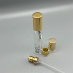 Luxurious Golden Perfume Bottle Sprayer - Elegant Dispenser for Fragrances