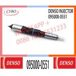 Made china diesel fuel Injector 095000-0550 095000-0551  6081T RE501010 RE524368 SE501940 AP50801 AP50901 for sale
