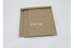 China Courier Brown Kraft Paper Bubble Mailers Recyclable With Custom Pringting supplier