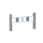 Dry Contact Swing Turnstile Gate Brushed Stainless Steel Anti Breakthrough for sale