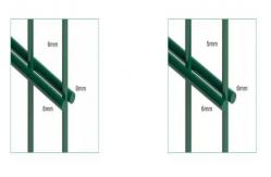 China Bilateral Double Wire Welded Fence Galvanized Double Layer Wire Mesh supplier