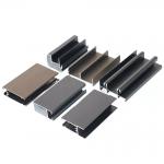 ISO9001 Aluminum Curtain Wall System Aluminium Profile Section