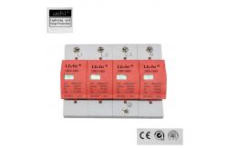 China Dual Chip UL94_V0 60kA Surge Protection Device SPD supplier