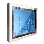 12.1'' Embedded Industrial LCD Rugged IP65 HD All In One Fanless PCs PCAP Touch Panel Mount J1900 for sale