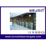 Intelligent Flap Barrier with 304 Stainless Steel Housing and Bidirectional Passing for sale