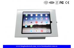 China Theft Resistant Tablet Display Stand Paint Finish FCC Wall Mount Kiosk Enclosures supplier