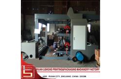 China Eco - Friendly Standard Flexo Printing Machine with Auto Hydraulic cylinder control supplier