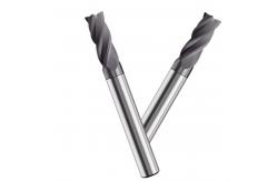 China Carbide Graphite Endmill Diamond Coating Milling Cutter for Graphite Carbon Fiber Ceramic supplier