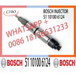 good injector C.R.fuel injector 0445120220 0445120319 51 10100 6124 fit for MAN TRUCK for sale