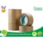Self Adhesive Kraft Paper Tape Acrylic Adhesive For Carton Sealing , 1020mmx2000m for sale