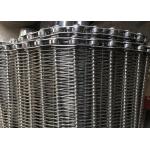 1m 1.2m 1.5m Stainless Steel Chain Mesh Conveyor Belt Customization for sale