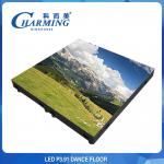 Practical 1920Hz LED Screen Floor Tiles , IP65 Waterproof Rent Disco Floor