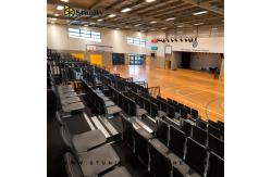China Fireproof Recessed System Fixed Retractable Tiered Seating supplier