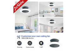China 20 Inches LED Ceiling Fan With Speaker APP Smart Control Dimmable Light supplier