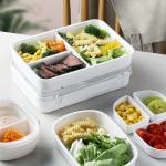 350ml Plastic Lunch Containers OEM Lunch Pack Containers For Meal Prep