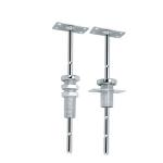 Chrome White Zinc Finish Sofa Headrest Hinge , Easy Install Headrest Sofa Lifter for sale