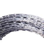 Electro Galvanized1.5mmx1.5mm Diamond Welded Razor Wire Mesh