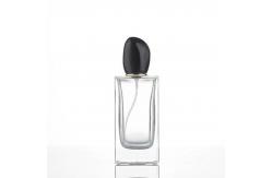 China Hotsale 50ML & 100ML Glass Sprayer Bottle for Perfume Empty Square Perfumery Container supplier