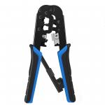Practical Alloy Ethernet Wire Crimper Fit RJ-11 6P/RJ-12 8P/RJ-45 for sale