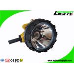 Aluminum Cup Cordless Mining Cap Lamps 6.8Ah Panasonic Battery 15000lux Brightness for sale