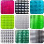 NFPA701 Glossy 0.45mm PVC Mesh Outdoor Tarpaulin Fabric 1000Dx1000D for sale