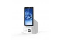 China Desktop Restaurant Hotel Self Ordering Kiosk With Touch Screen Receipt Printer supplier