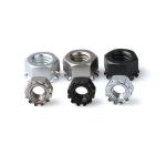 304 Stainless Steel K-nut American K Cap Multi-Tooth Flower Cap Nut Polished Finish for sale