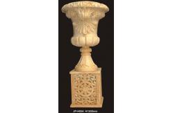 China Lightweight Sandstone Planter Pot Hand Carved Customized supplier