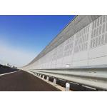 Fireproof Anti-corrosion Highway Noise Barrier 1-20mm Thickness for sale