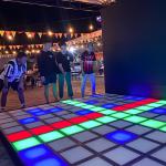 NEW Active Game Interactive Rgb Led Floor Game Led Dance Floor Interactive Game for sale