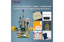 China Leather Hot Foil Stamping Machine Automatic Digital For Labeling Embossing supplier