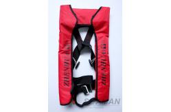 China CCS Adult Automatic Inflatable Life Jackets Vests 210D Nylon TPU Coating 150N Lifejacket supplier