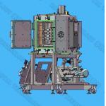 ITO Glass Magnetron Sputtering Coating Machine ,  Ag / SiO Layer For Eletronic Display