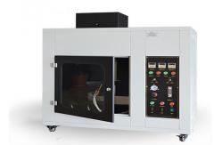 China GB / T8333 Flammability Test Apparatus Horizontal Vertical Flame Height 38mm supplier