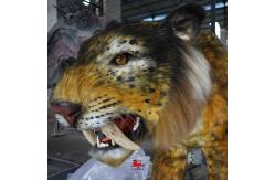 China Full Size Animatronic Saber Toothed Cat Weatherproof For Theme Park supplier