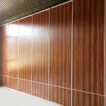 Convention Center Banquet Hall Movable Wall Dividers / Wood Aluminum Wall Partition for sale
