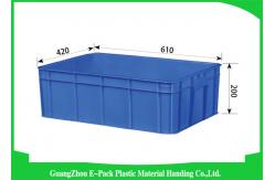 China Euro Industrial Storage Bins , Large Plastic Containers Cold Chain Moisture 43L supplier