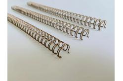 China 2:1 Pitch Double Loop Binding Ridge 1 Inch For Premium Notebooks supplier