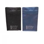 1oz Doypack Coffee Packaging Pouch Flat Bottom Coffee Bags With Valve