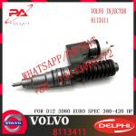 Huida D12 engine fuel injector common rail fuel injector 8113411 BEBE4B12003 for FH12 FM12 NH 12 with genuine quality for sale