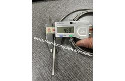 China High Accuracy Temperature Sensor Custom RTD PT500 2 Wire 5x75mm supplier