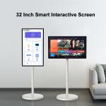 New Trend Screen 32 Inch StandbyME Floor Standing Smart TV Indoor Android Lcd Touch Screen for sale