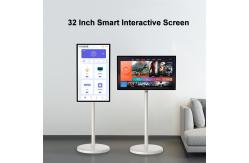 China Wireless Charging Android Interactive Screen Portable TV Mobile 350cd/m2 Brightness supplier