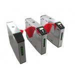 Security Flap Barrier Turnstile Access Control Turnstiles AC110~220V For Enterprises for sale