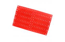 China Secure Access Vinyl Event Wristbands Custom With Heat Transfer Printing supplier