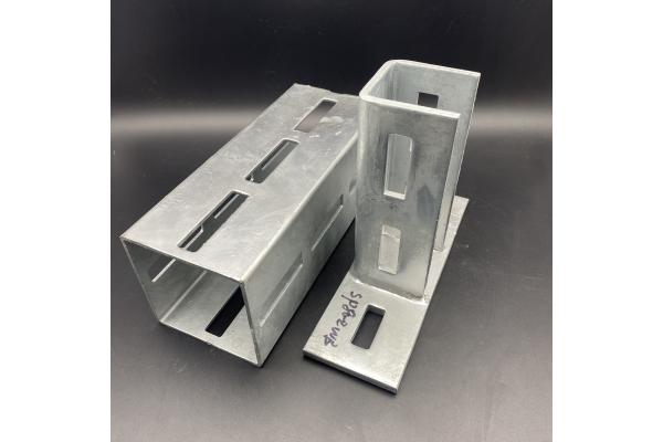 Modular Steel Support System Slotted Square Channel for Construction