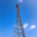 45m 4 Legs Galvanized Lattice Transmission Tower for sale