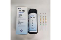 China CE Quick Test 10 Parameter Urinalysis Test Strips Qualitative Detection supplier