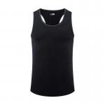 Moisture Wicking Summer Mens Vest Leisure Sports Breathable Quick Drying Elastic Cool