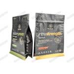 Custom Coffee Protein Powder Aluminum Foil Packaging Bags With Valve Smell Proof Mylar Bag for sale